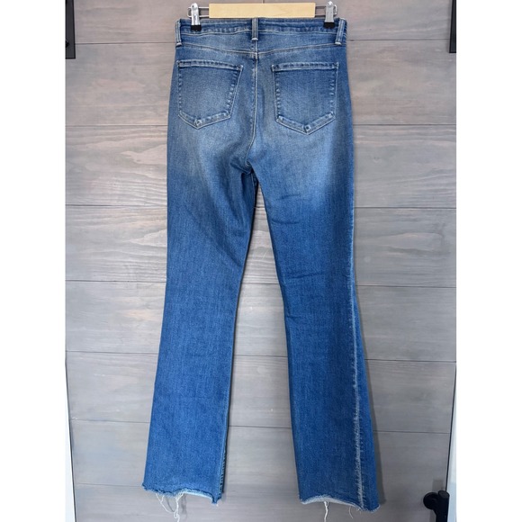 L'Angence Women's Ruth Classic Stretch Straight-leg Jean In Cambridge Size 28 - Picture 4 of 6